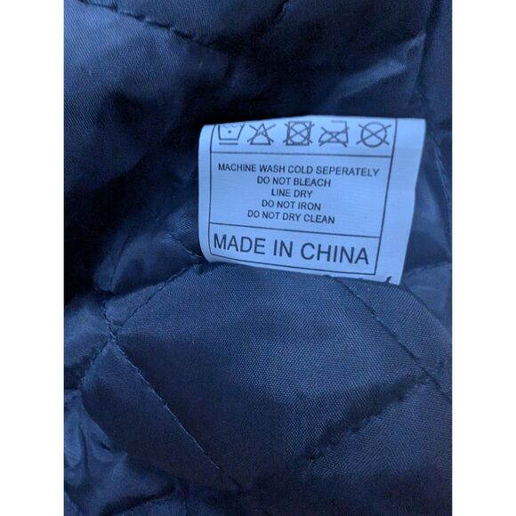 NWT Headgear Classics Martin Varsity Jacket Men's Small Yellow Embroidered - Picture 12 of 16